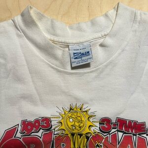 Large Salem sportswear shirt, Chicago bulls 1993 NBA final shirt
